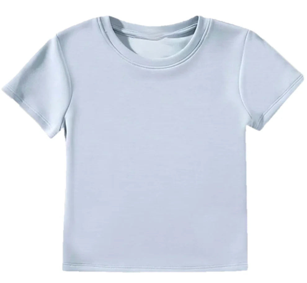 Flodal Short Sleeve Top (Art Blue)