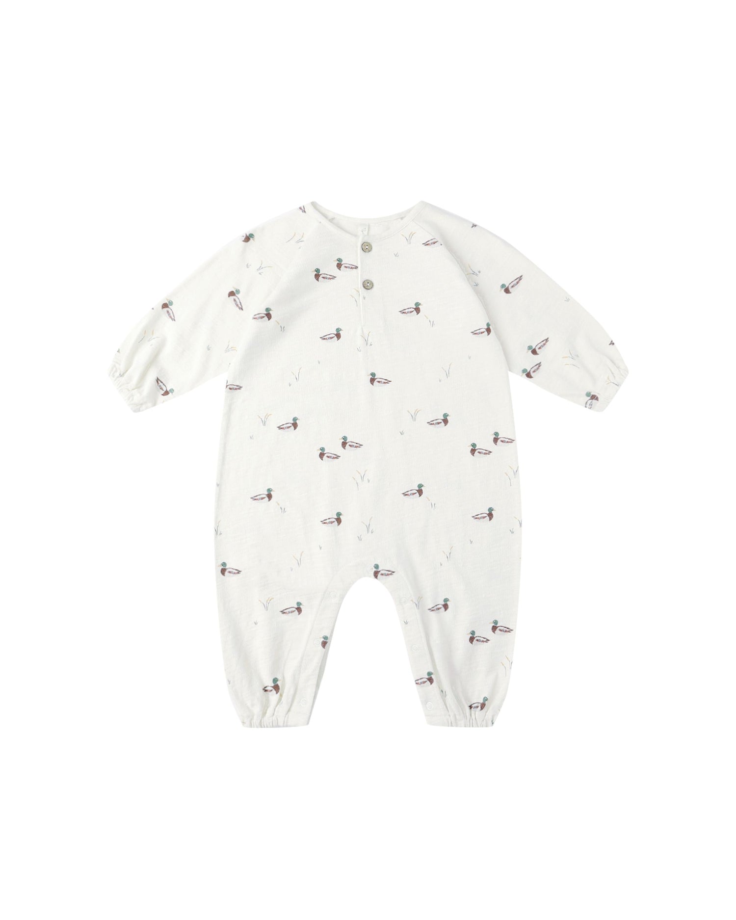 Henley Jumpsuit | Ducks