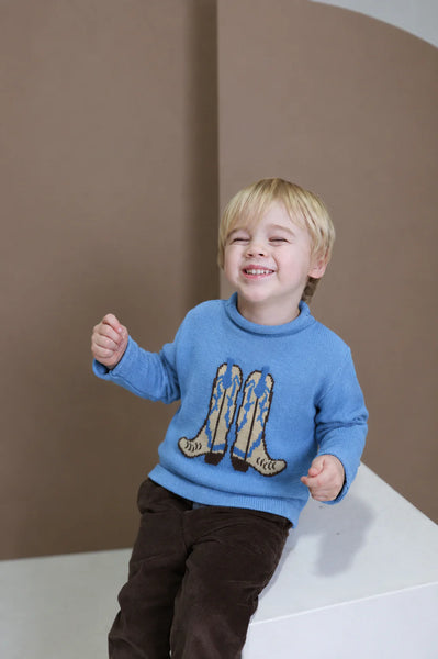 Sweater | Headed West (Blue)