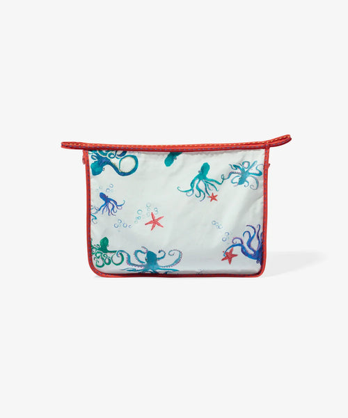 Octopus Friends Large Zip Bag