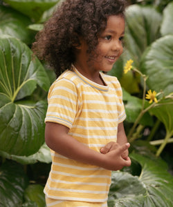 Willie Baby T-Shirt - Yellow Stripe