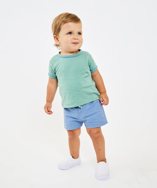 Bingo Baby Short - Dusty Blue