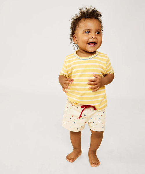 Willie Baby T-Shirt - Yellow Stripe