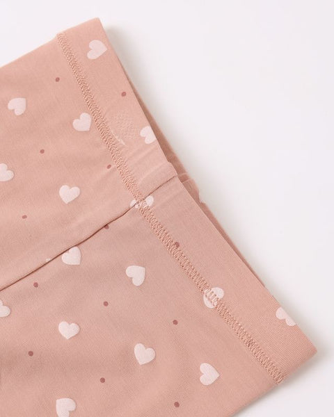 Bamboo Pajama Set (Pink Hearts)