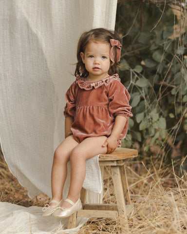 Adeline Romper - Poppy