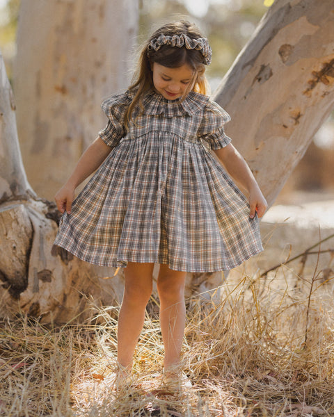 Amelia Dress - Holiday Plaid