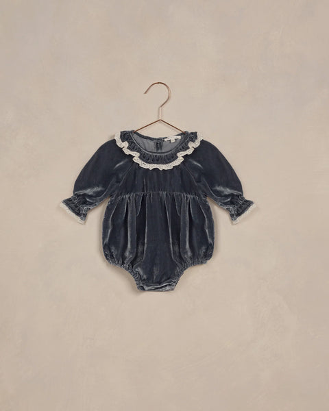 Adeline Romper - Midnight