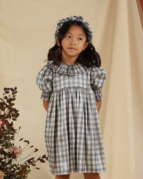 Amelia Dress - Holiday Plaid