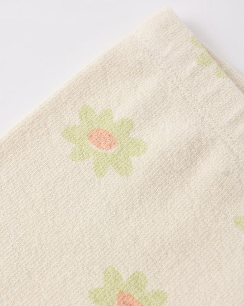 Spongey Knit Set Yellow Daisy