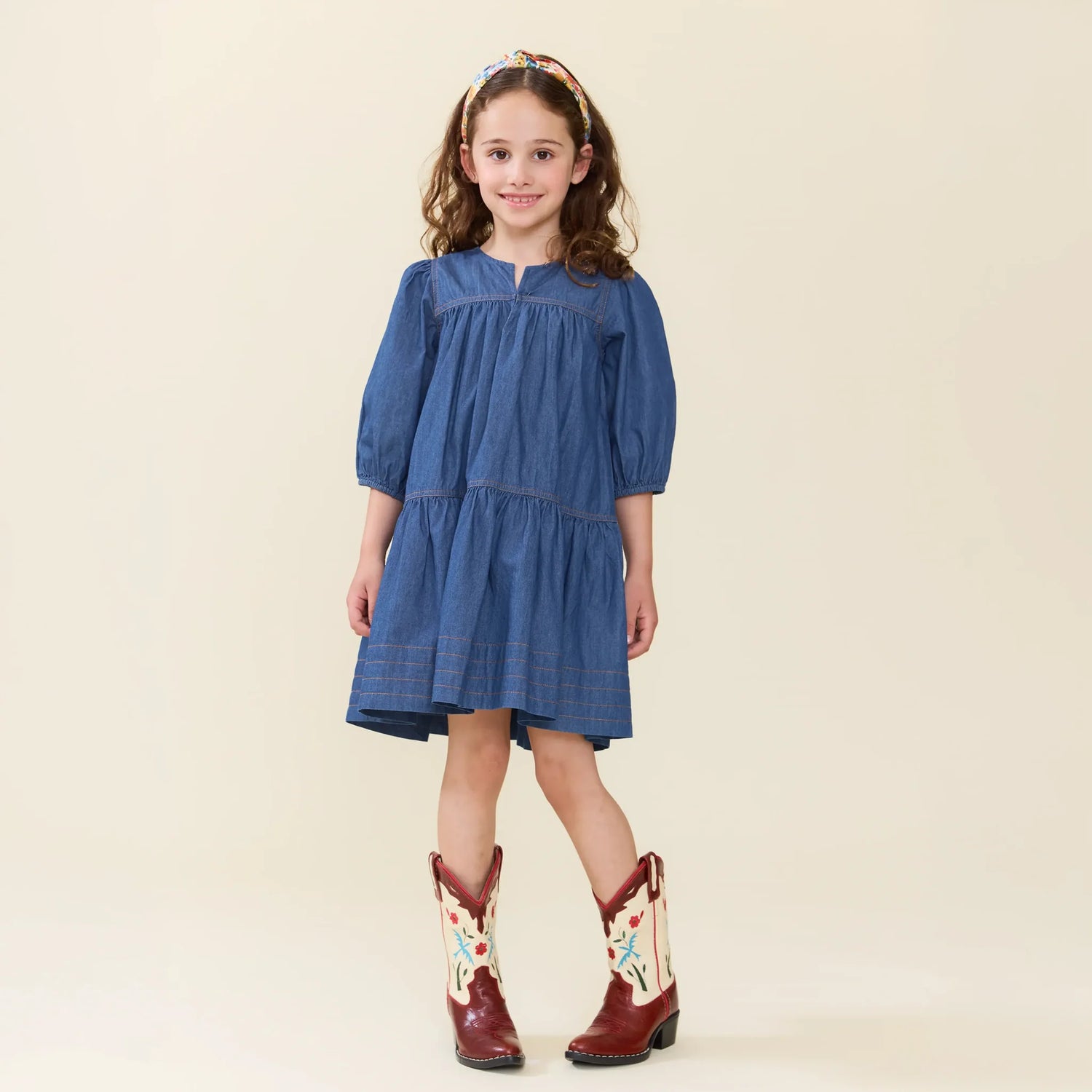 Sawyer Dress - Chambray