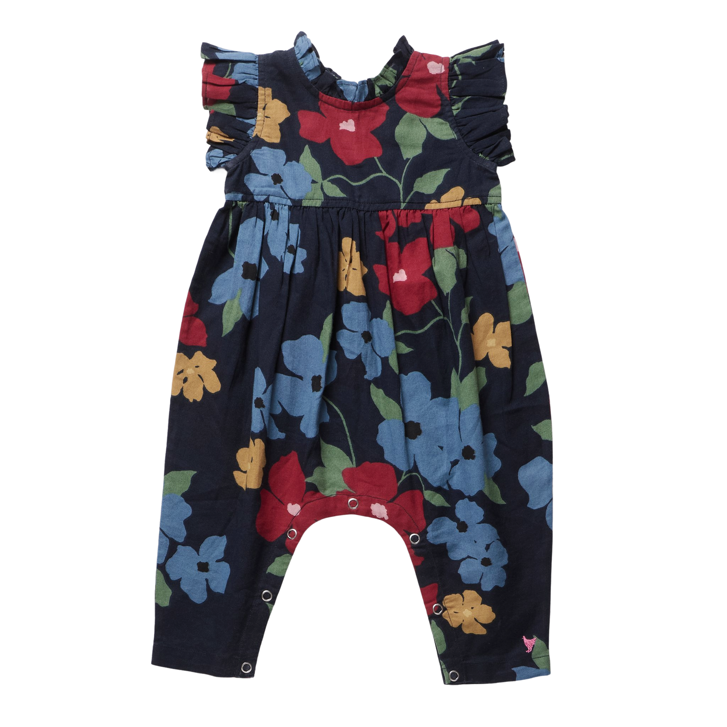 Jennifer Jumper - Navy Hibiscus Floral
