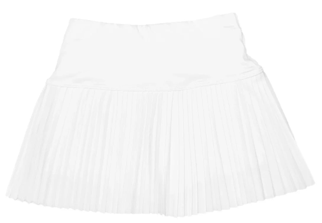 Pleated Skort (White)