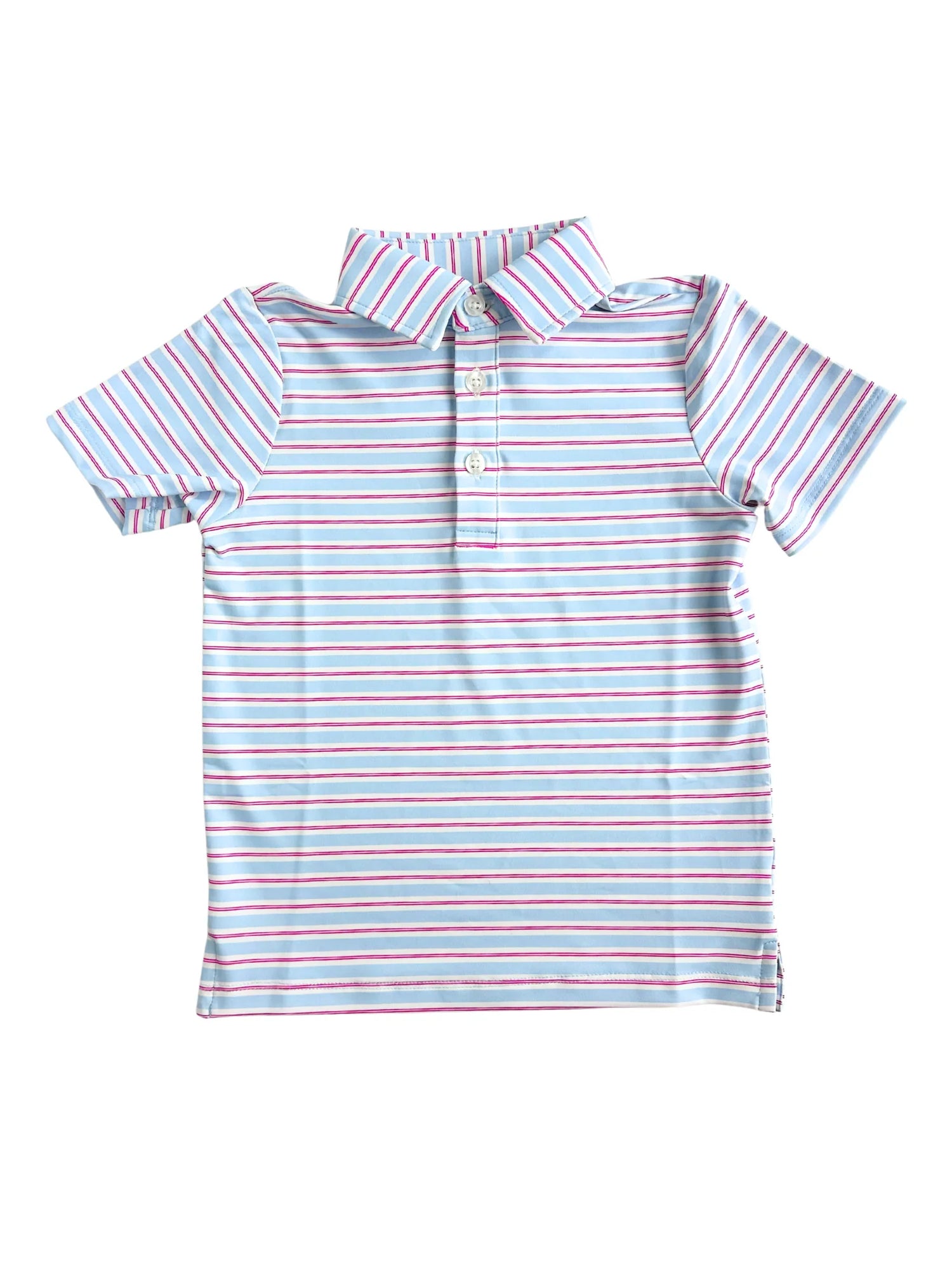 Performance Polo (Blue and red)
