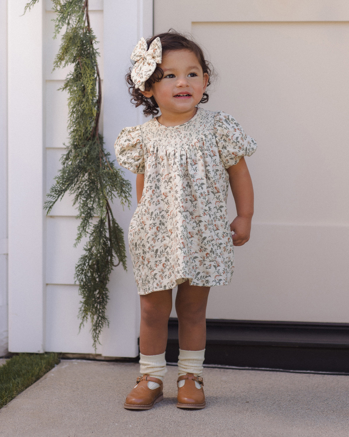 Carina Dress - Holiday Floral