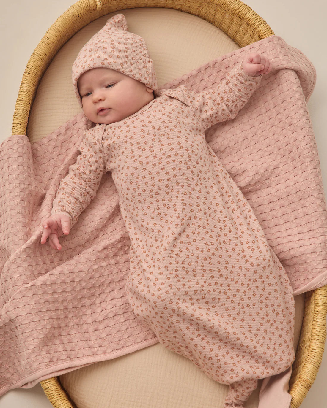 Knotted Baby Gown (Posy)