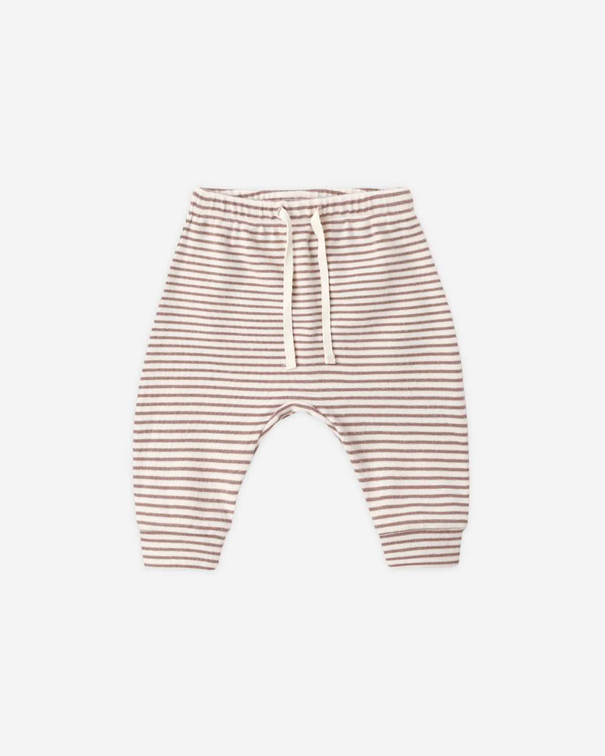 Tee/Pant Set - Cocoa Microstripe