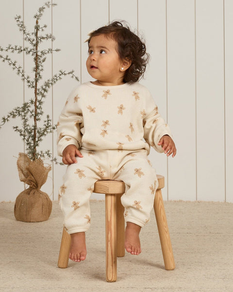 Waffle Slouch Set - Gingerbread