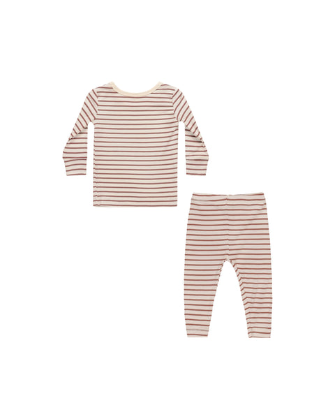 Bamboo Pajama Set - Candy Stripe