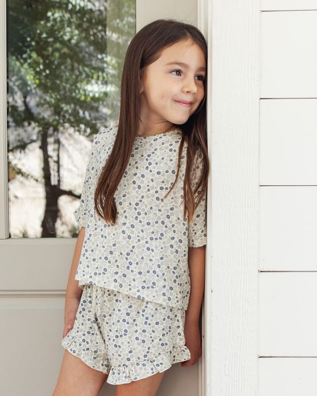 Mosie Set | Blue Floral