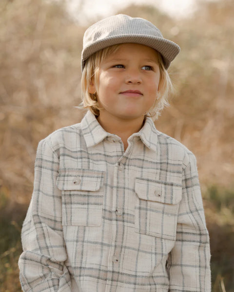 Collared Long Sleeve Shirt - Rustic Plaid