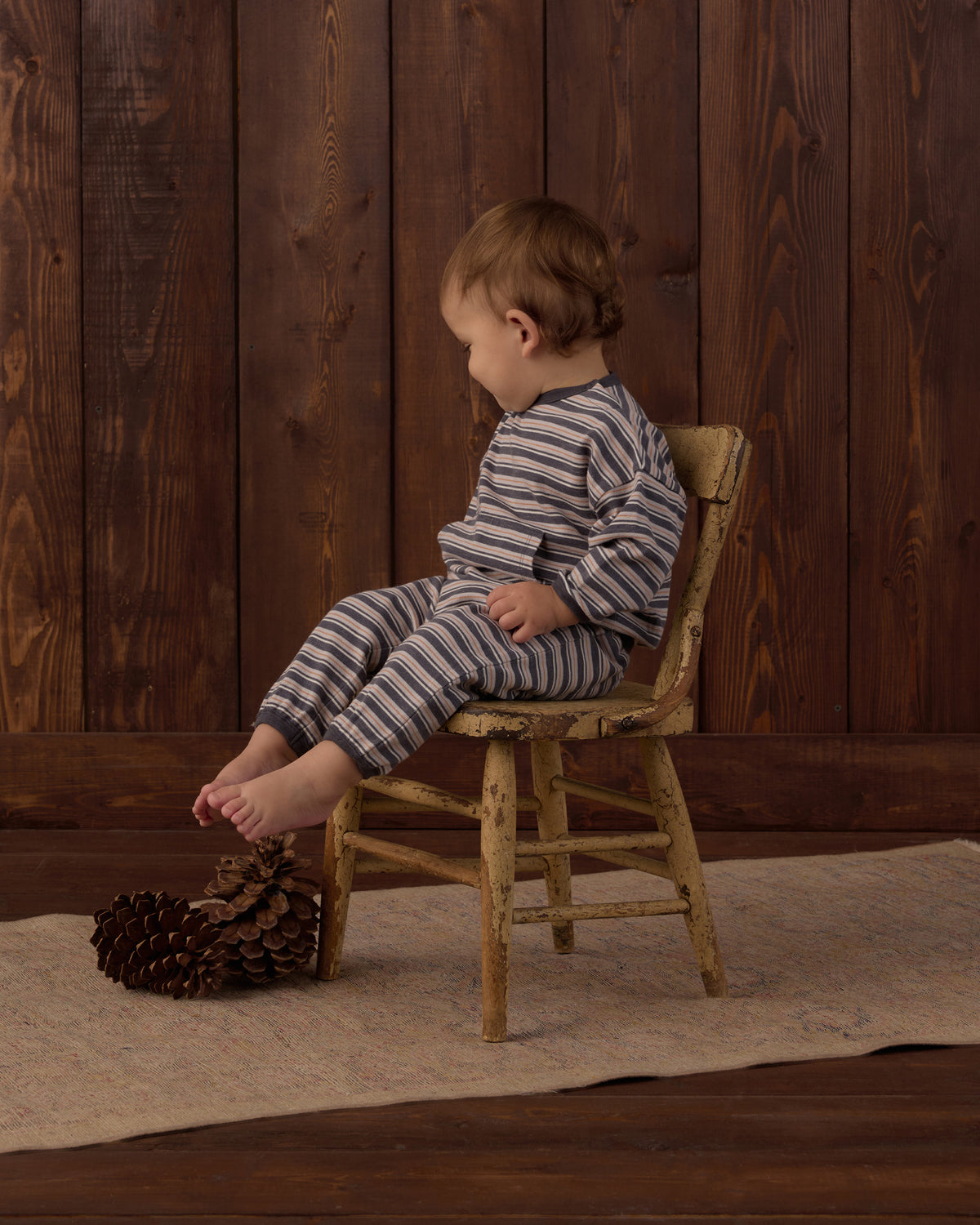 Relaxed Set - Blue Stripe