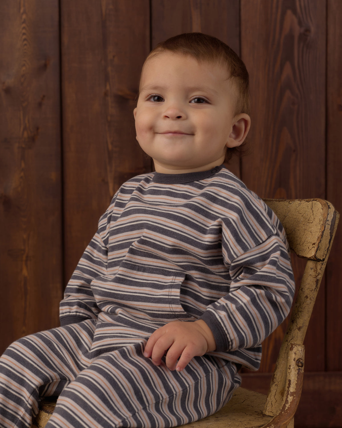 Relaxed Set - Blue Stripe
