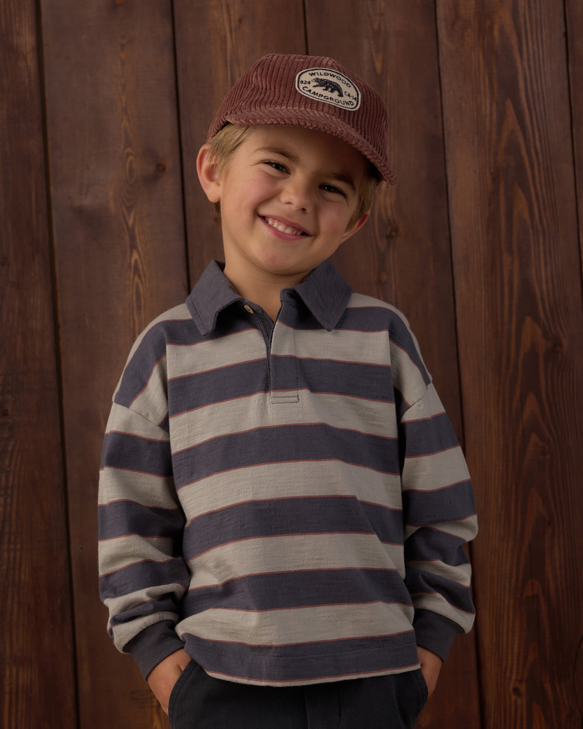 Rugby Polo - Sage Stripe