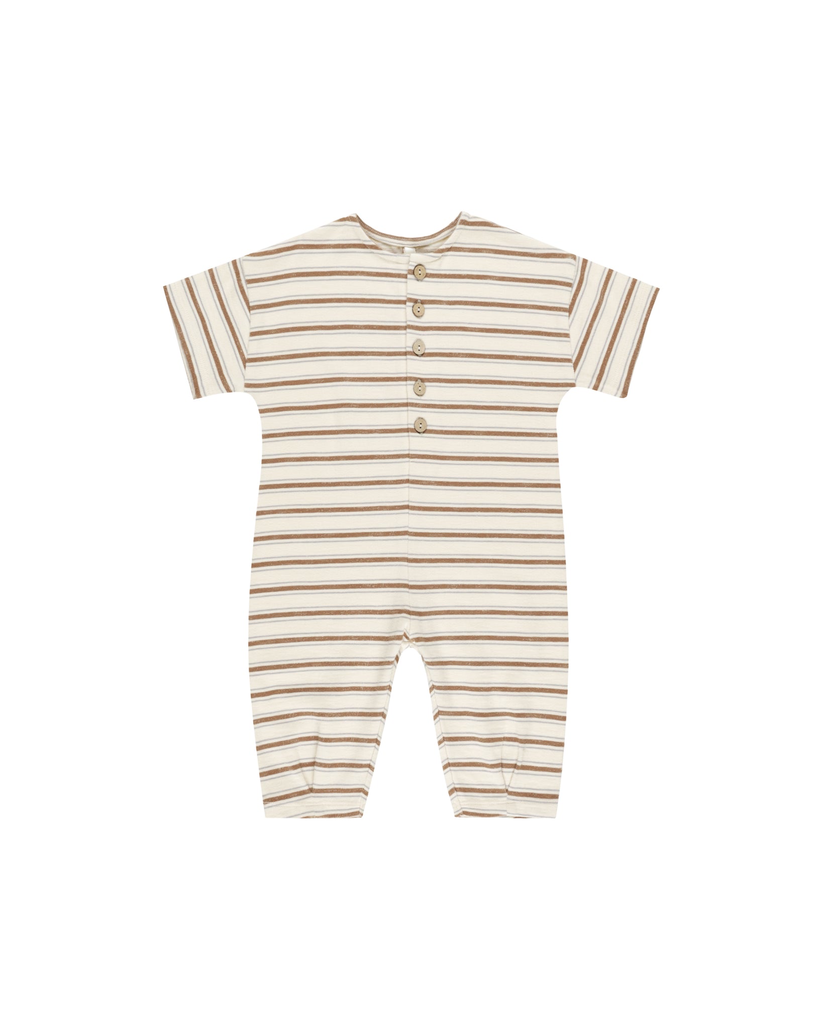 Hayes Jumpsuit - Saddle Stripe