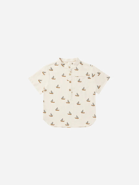 Mason Shirt - Sailboats