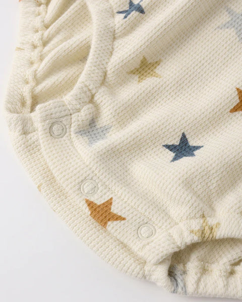 Relaxed Bubble Romper (Stars)