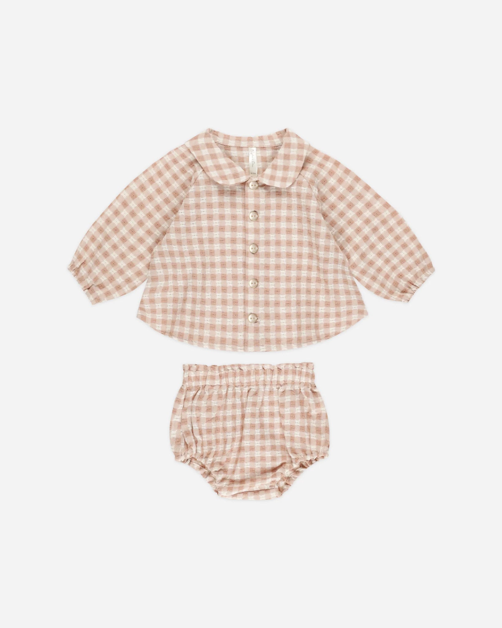 Nellie Set - Pink Gingham