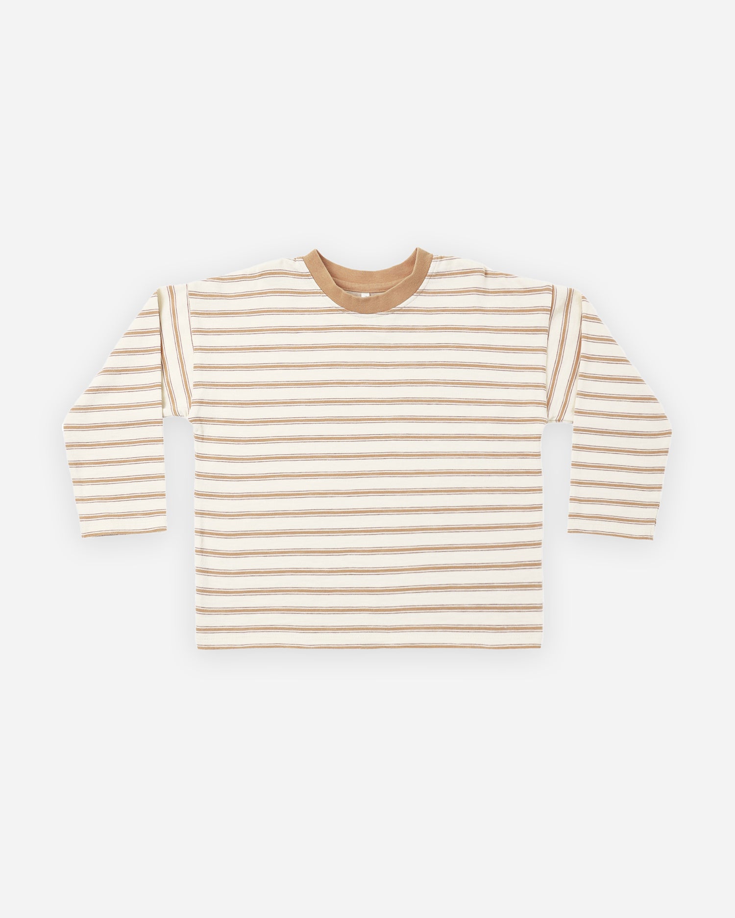 Camden Long Sleeve Tee - Fawn Stripe
