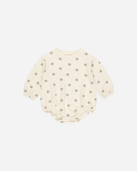 Spongey Knit Romper - Daisy