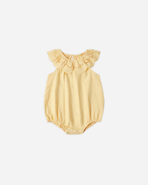 Myla Romper (Lemon)