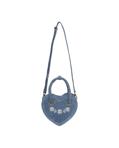 Heart Purse - Indigo