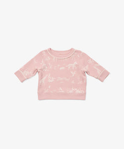 Rose Animal Parade Baby Sweatshirt