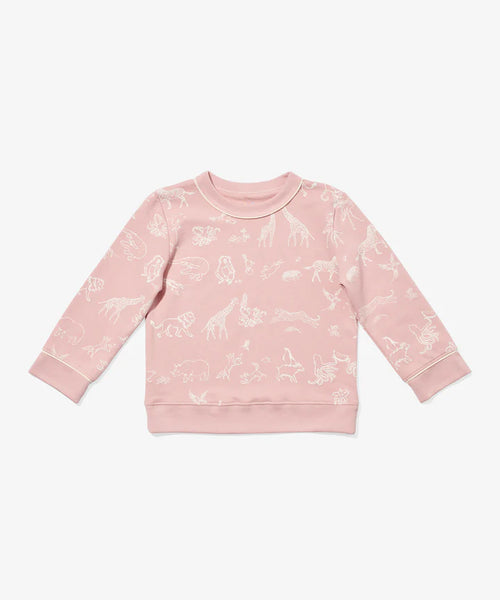Rose Animal Parade Sweatshirt