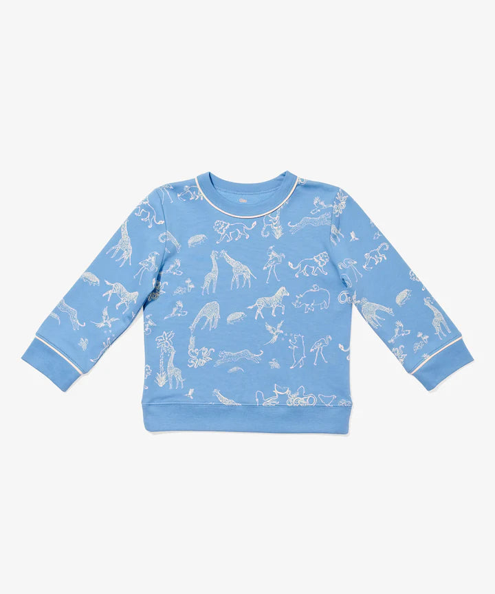 Ocean Animal Parade Sweatshirt *LAST ONE - 4Y*