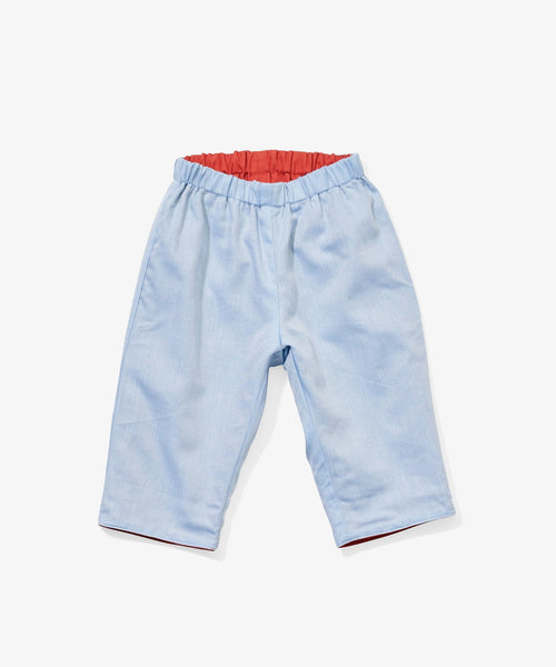 Light Blue Reversible Baby Pant