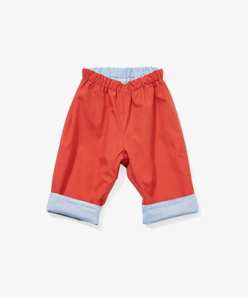 Light Blue Reversible Baby Pant