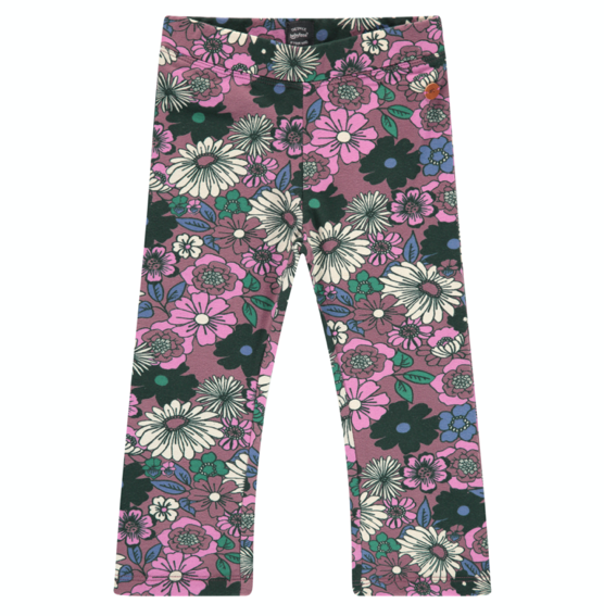 Girls Sweatpants - Purple Floral