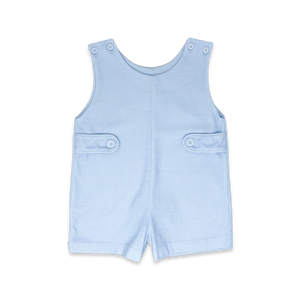 Jefferson Knit Jon Jon - Baby Blue Minigingham