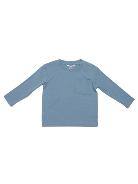 Bamboo Long Sleeve Tee (Slate)