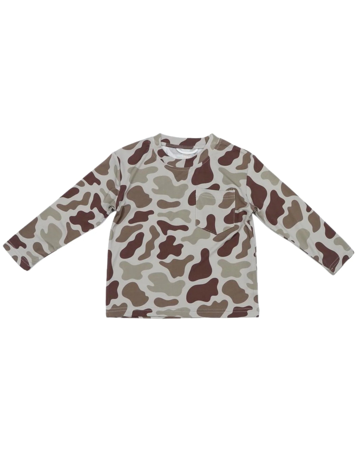 Bamboo Long Sleeve Tee (Camo)
