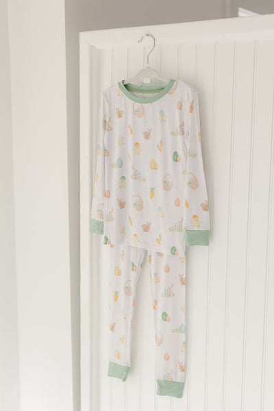 Bunny Tracks Pajama Set
