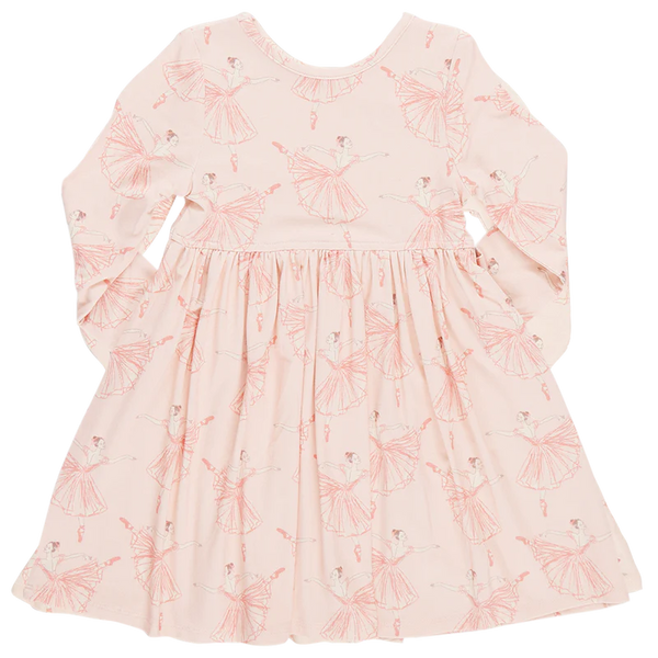 Bamboo Steph Dress - Pink Ballerinas