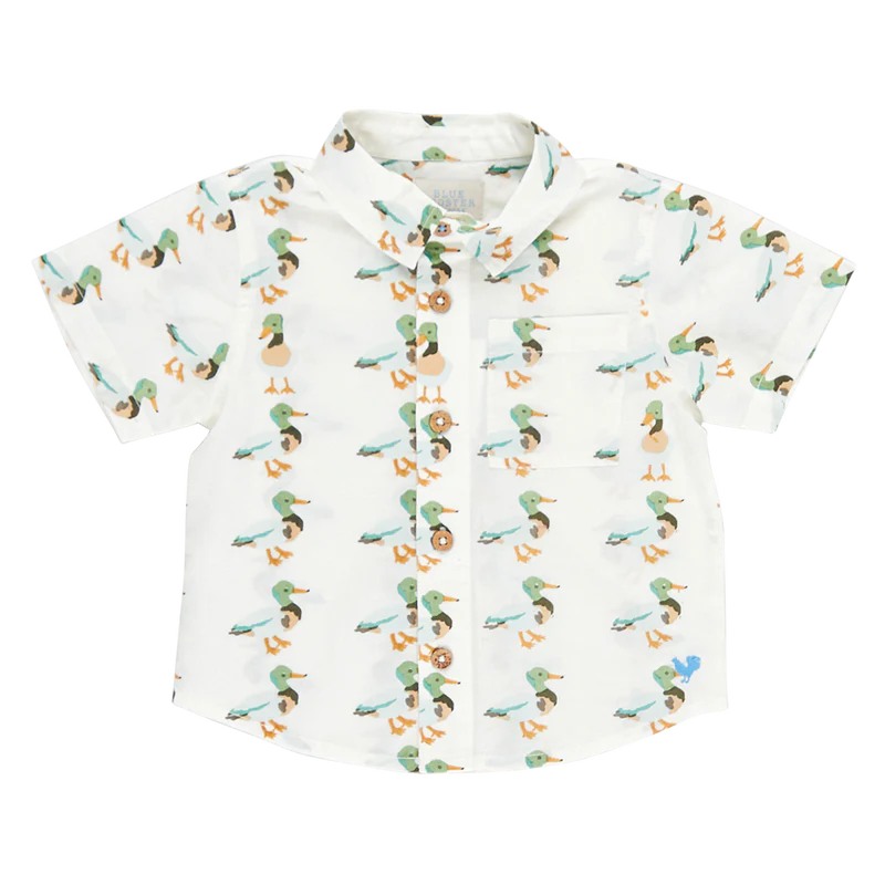 Boys Jack Shirt - Mallard Friends