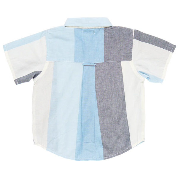 Boys Jack Shirt - Ocean Stripe