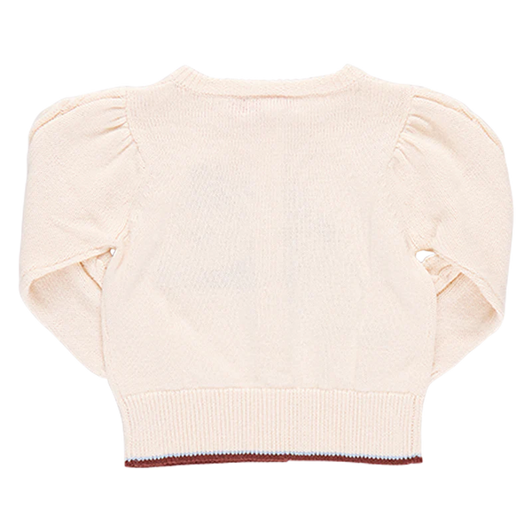 Girls Cable Constance Sweater - Wild Horse