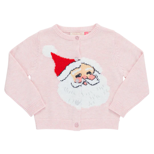Maude Sweater - Pink Santa